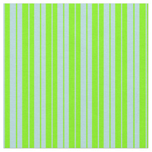 Tecido Pó - Padrão Azul e Verde de Stripes