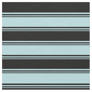 Tecido Pó Padrão Strik Cor Azul e Preto