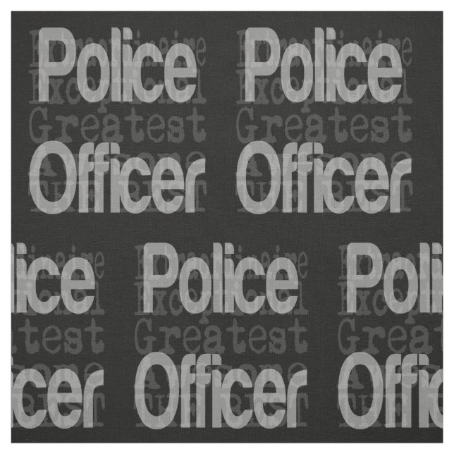 Tecido Policial Extraordinário (Modelo)