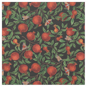 Tecido Pomegranatos e Bella Moths