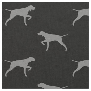 Tecido Ponteiro Cachorro Silhuettes Patterado