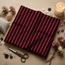 Pontos e Listras Geométricas Burgundy Minimalista