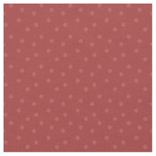 Tecido Pontos Modernos de Bolinhas em Vermelho Maçã