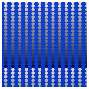 Tecido Pontos satíricos - azul de cobalto e turfa