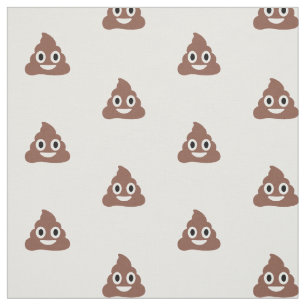 Tecido Poo Emoticon Personalizável