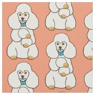 Tecido poodle branco