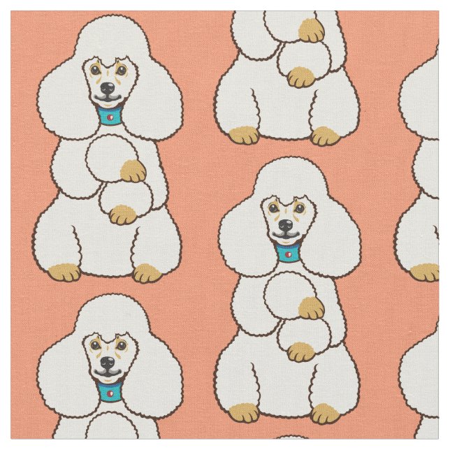 Tecido poodle branco (Detalhe)