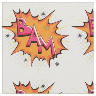 Tecido Pop art Bam cómico!