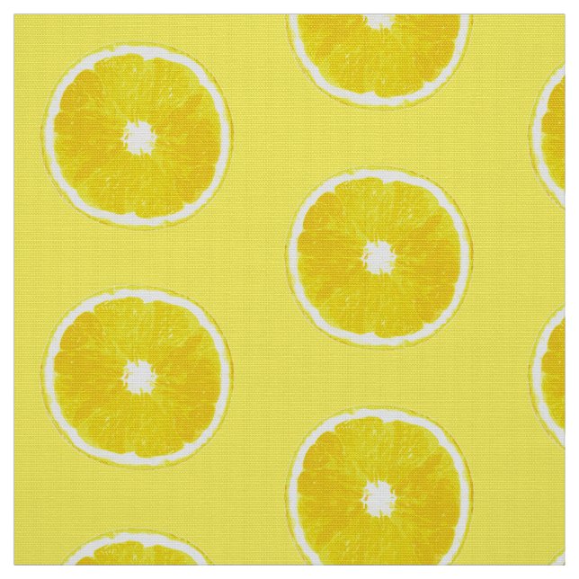Tecido Pop Art Lemon Slices - amarelo macio (Modelo)