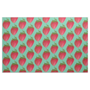 Tecido Pop art suculento da fruta do watercolour do teste