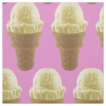 Pop Art Vanilla Sorvete Cone