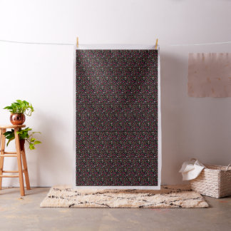 Tecido Poplin preto de Impressão de Foto Floral primavera