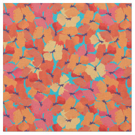 Tecido Poppies de Campo Vermelho Personalizados bonito no