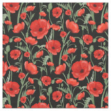 Poppies vermelhos