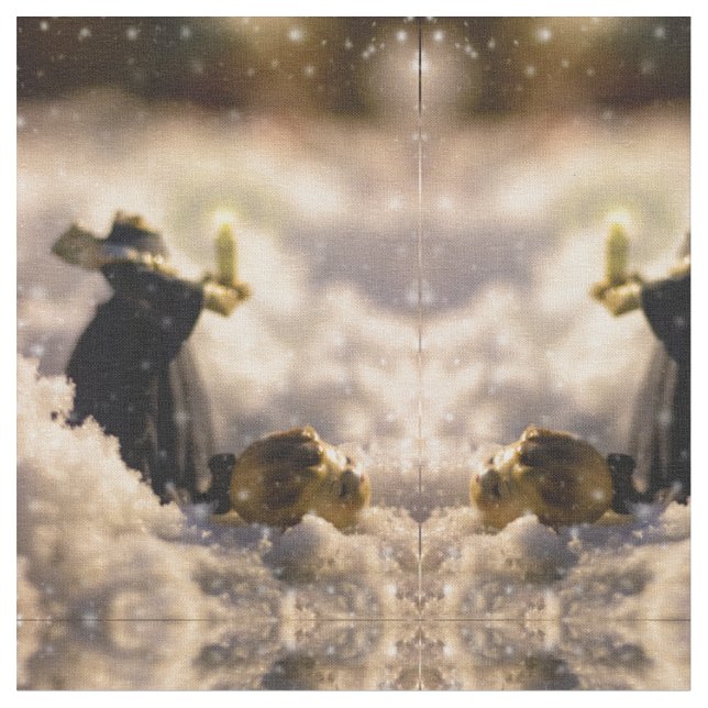 Tecido Porcelain Nights V (Detalhe)