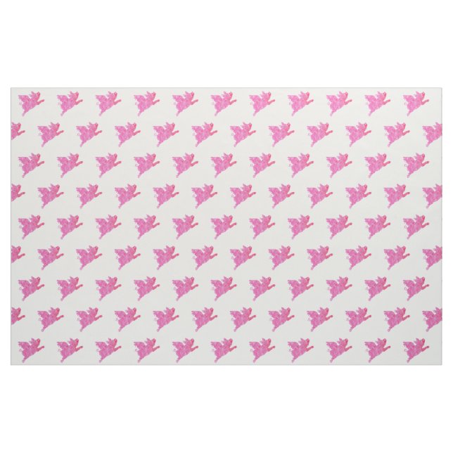 Tecido Porco Voador, Quando Os Suínos Voam, (Fat Quarter)