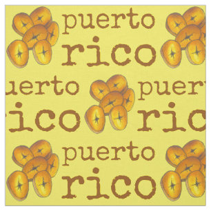 Tecido Porto Rico Fried Plantain Tostones Comida Cuisine
