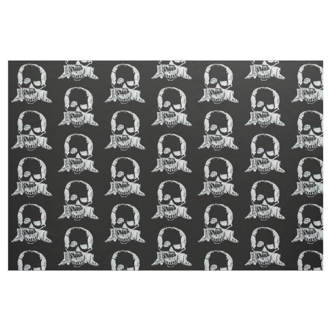 Tecido Posada Calavera Boots and Skull (Fat Quarter)