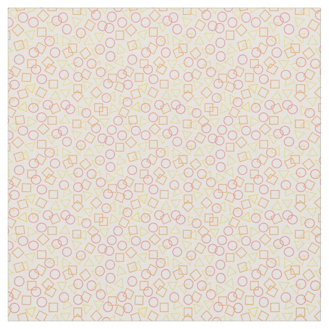 Tecido Praça do Triângulo Círculo (Detalhe)