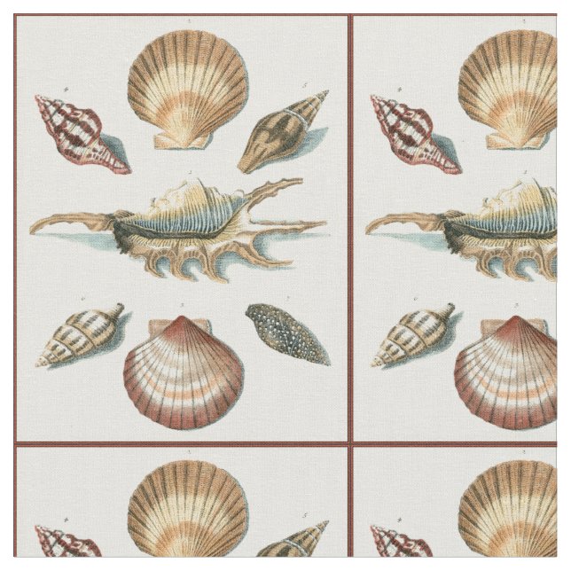 Tecido Praia da Shell Rico (Detalhe)