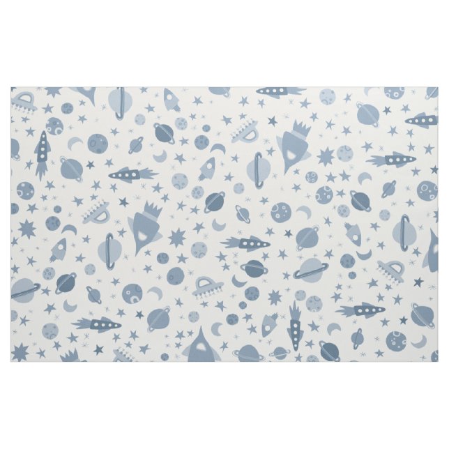 Tecido Preciso De Um Padrão De OVNI Do Universo Espacial (Jarda)