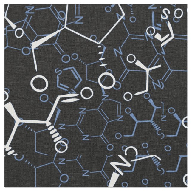 Tecido Presentes Químicos de Fórmula Química (Detalhe)