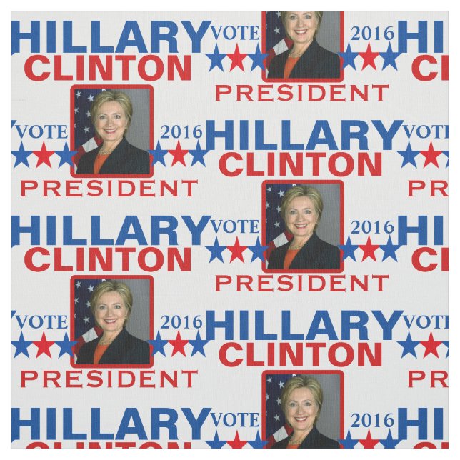Tecido Presidente 2016 de Hillary Clinton (Modelo)