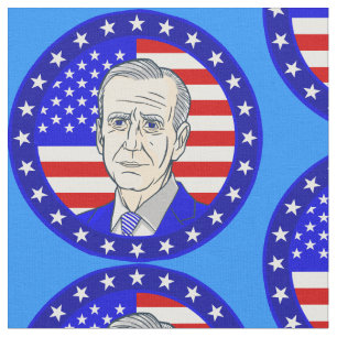 Tecido presidente joe biden bandeira americana