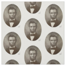 Tecido Presidente republicano americano de Abe Abraham