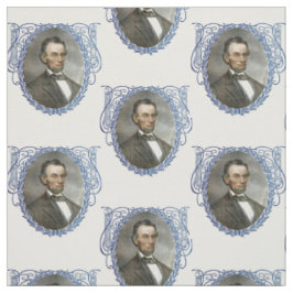 Tecido Presidente republicano americano de Abe Abraham