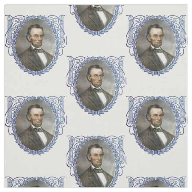 Tecido Presidente republicano americano de Abe Abraham (Modelo)