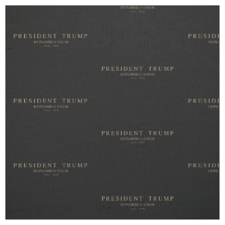 Tecido Presidente Trunfo. Deploribus Unum.