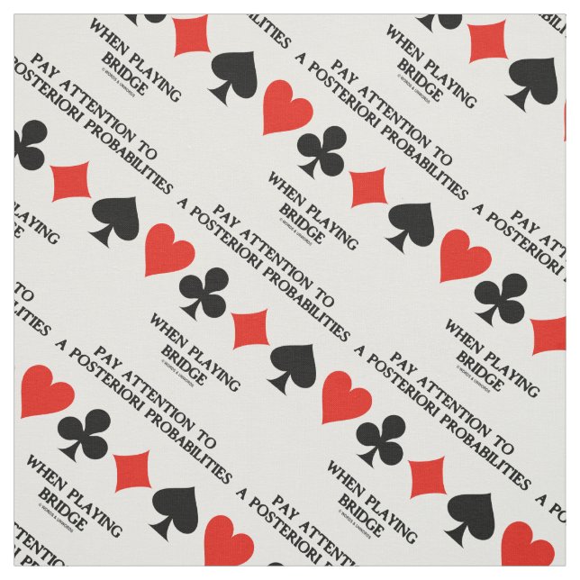 Tecido Prestar Atenção A Uma Ponte De Probabilidades Post (Modelo)