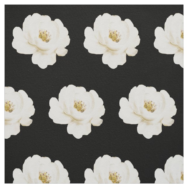 Tecido Preto-Amarelo Branco (Modelo)