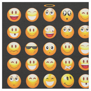 tecido preto dos emojis