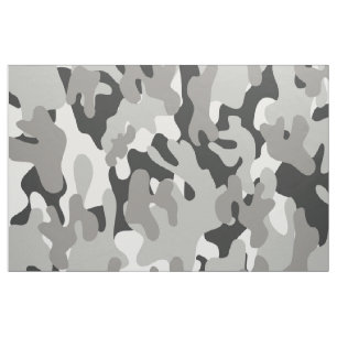 Tecido preto e branco da camuflagem