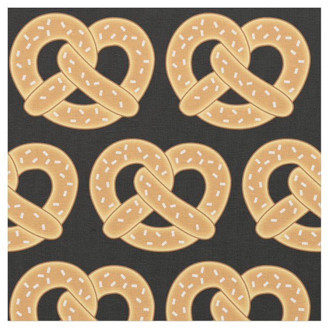 Tecido Pretzels, Comidas (Detalhe)