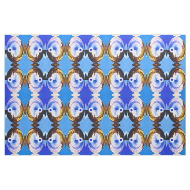 Tecido Primavera azul (Fat Quarter)