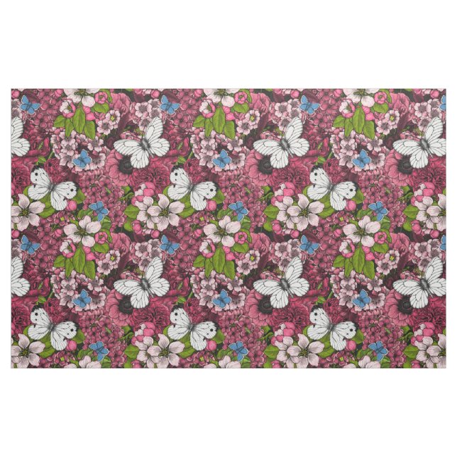 Tecido Primavera jardim 2 (Fat Quarter)
