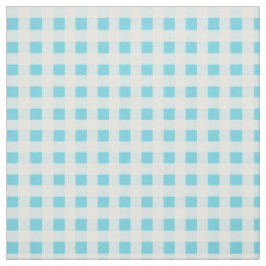 Tecido Primavera Sunshine Blue Check Padrão Gingham