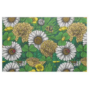 Tecido Primavera verde