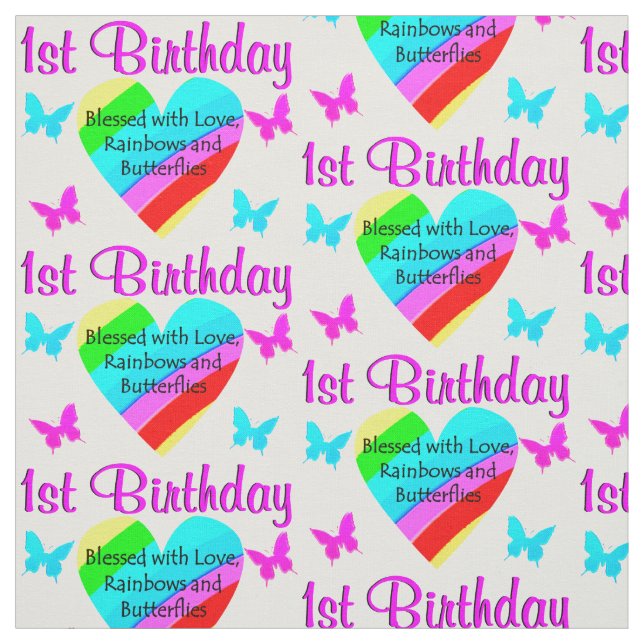 TECIDO PRIMEIRO ANIVERSARIO PRECIOSO RAINBOX (Modelo)