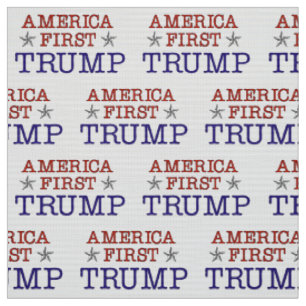 Tecido Primeiro Trump America