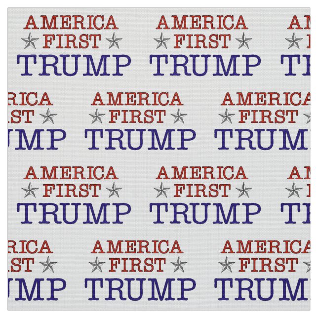 Tecido Primeiro Trump America (Modelo)