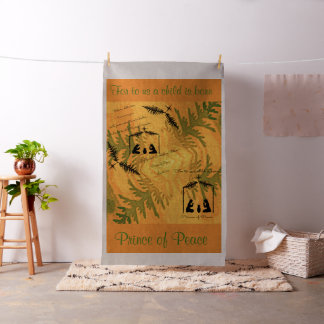 Tecido Príncipe do painel do Natal da paz