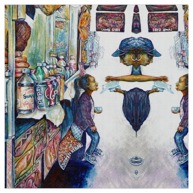 Tecido Produz a esperança (Modelo)