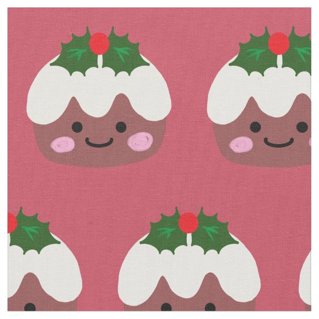 Tecido Pudim de Natal 1 (Detalhe)