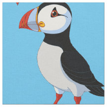 Tecido Puffin Design