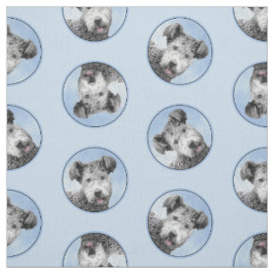 Tecido Pumi Pintura Cinza Pumik Cute Pet Art Original