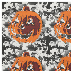 Tecido Pumpkin do Halloween - estilo do Grunge + suas ide